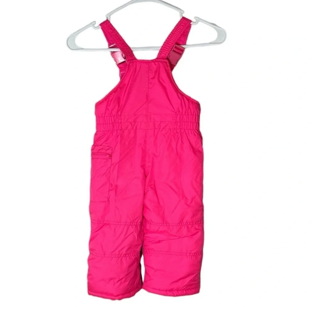 Snow overalls in hot pink size 24 months